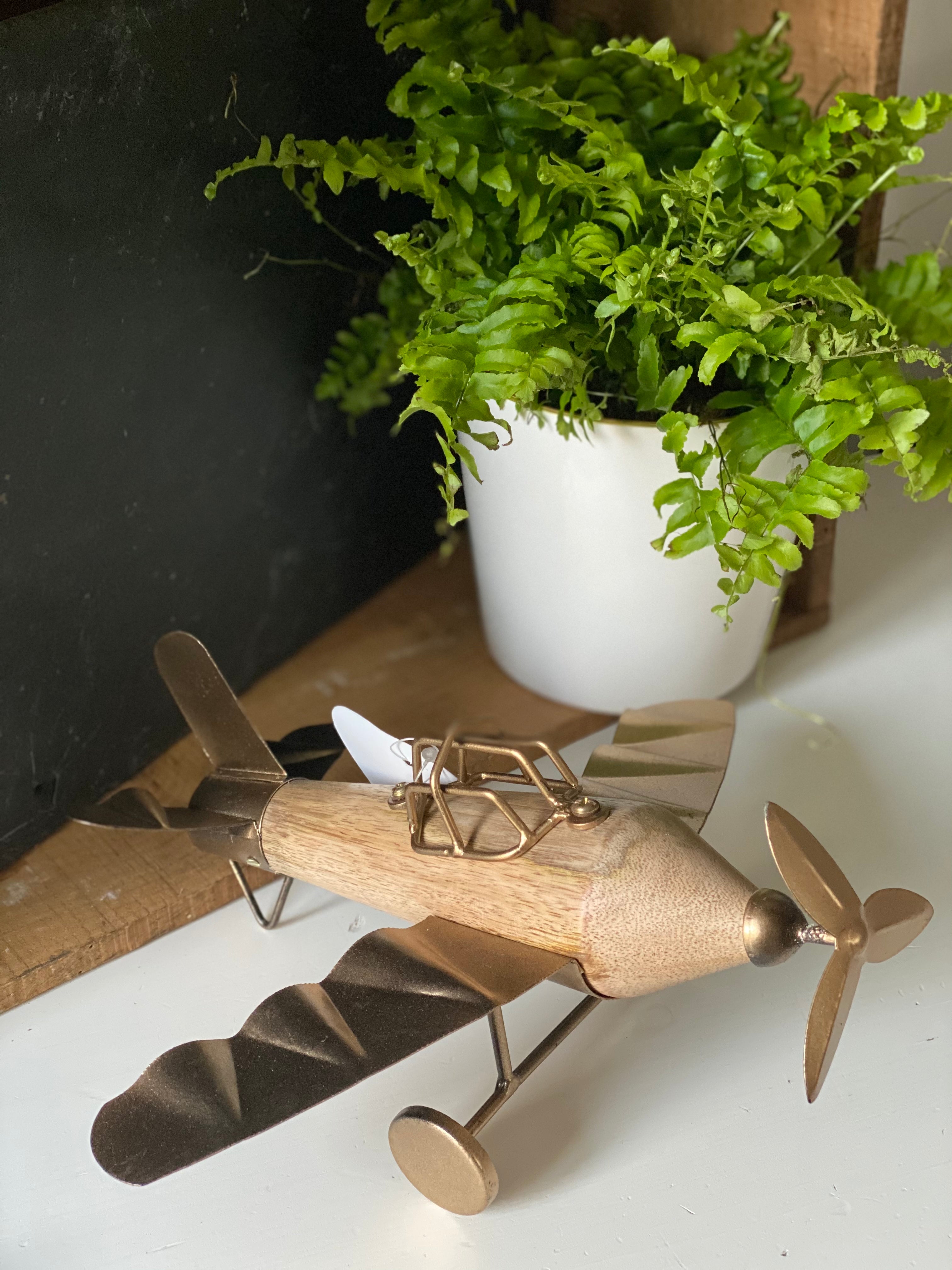 Wood Plane Ornament