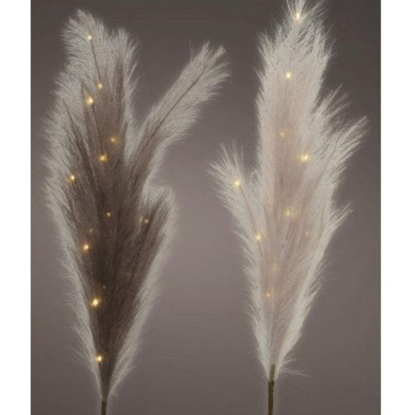PAMPAS PLUMES WITH LEDS, 70CM
